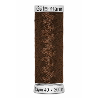 Gutermann Sulky Rayon Thread 200m (1057) Chestnut