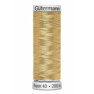 Gutermann Sulky Rayon Thread 200m (1070) Pale Gold