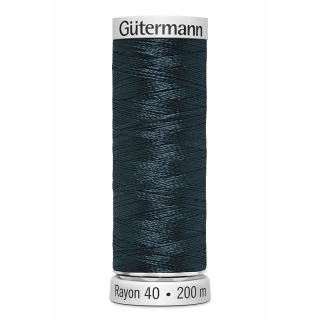 Gutermann Sulky Rayon Thread 200m (1171) Dark Blue Gray