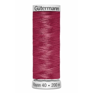 Gutermann Sulky Rayon Thread 200m (1307) Cranberry