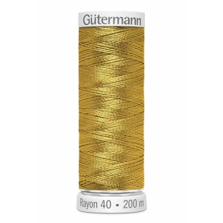 Gutermann Sulky Rayon Thread 200m (567) Gold Popcorn