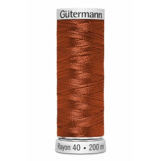 Gutermann Sulky Rayon Thread 200m (621) Terra Cotta