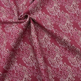 Berrytangle in Burgundy from the Creating Memories Winter Collection from Tilda Fabrics