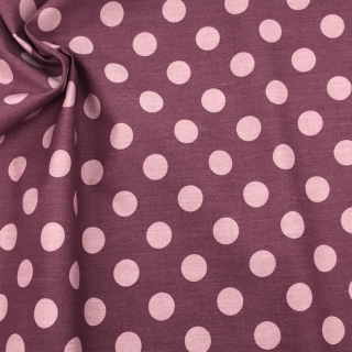 Tilda Chambray Dot in Mauve