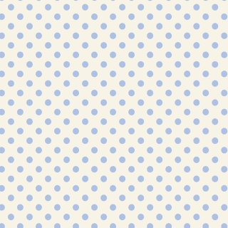 Tilda Something Blue Dorothy Sky Blue Polka Dot Cotton Fabric