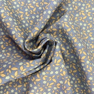 Tilda Sunday Brunch Tipsy Blue Floral Fabric