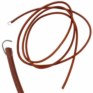 Leather treadle belt