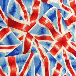 Union Jack 100% Cotton Fabric