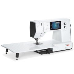 Bernette b77 sewing machine with large extension table attached