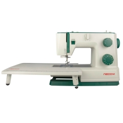 Necchi Q421A with quilting table attached