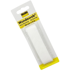 Iron on Wundaweb for easy hemming