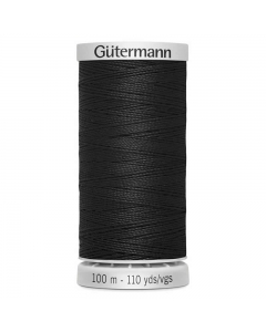 Gutermann Extra Strong Thread (000) Black 100m