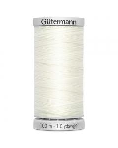 Gutermann Extra Strong Thread (111) Bridal White 100m