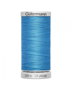 Gutermann Extra Strong Thread (197) Pool Blue 100m