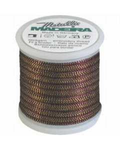 Madeira Twisted Metallic 200m Thread - 482 Gold/Copper/Black