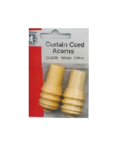Curtain Cord Wood Acorns