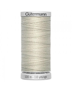 Gutermann Extra Strong Thread (299) Milk White 100m