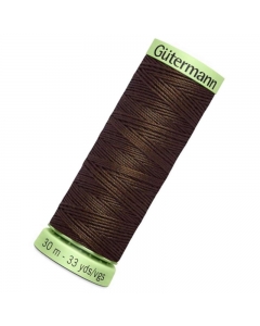 Gutermann Top Stitch Thread (694) 30m Brunette