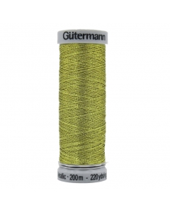 Gutermann Sulky Metallic Thread (7004) 200m Dark Gold