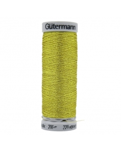 Gutermann Sulky Metallic Thread (7007) 200m Gold