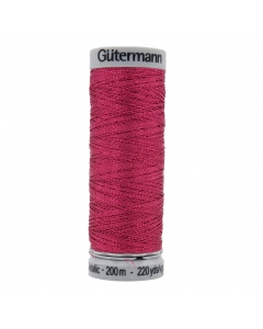 Gutermann Sulky Metallic Thread (7013) 200m Rose