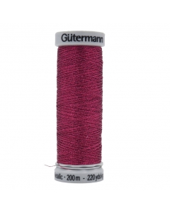 Gutermann Sulky Metallic Thread (7055) 200m Cranberry
