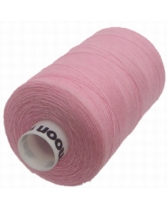 Moon Polyester Overlock Thread 1000yds Pink