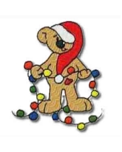 13 set Bear Christmas Embroidery Design