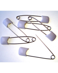 6 x Safety Nappy Pins