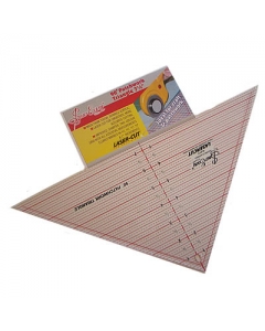 QUILTING RULER 90 DEGREE TRIANGLE 7-1/2 X 15-1/2 INCH