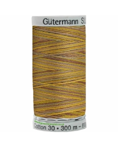 Gutermann Sulky Cotton Thread 300M Brown,Yellow Col.4009