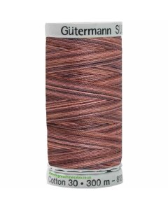Gutermann Sulky Cotton Thread 300M Brown, Pink Col.4011