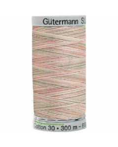Gutermann Sulky Cotton Thread 300M Beige, Green, Red Col.4026