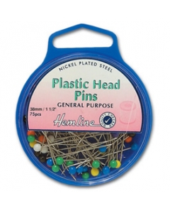 Coloured Plastic Head Pins