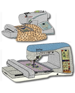 Designs of popular embroidery sewing machines