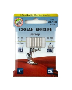 Organ Jersey Needles Assortment 10-16/70-100