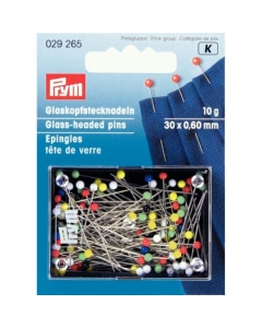 Prym Glass Headed Assorted Quilting Pins 029265