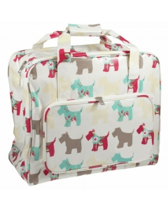 Sewing Machine Carry Bag in Scottie Dog Print