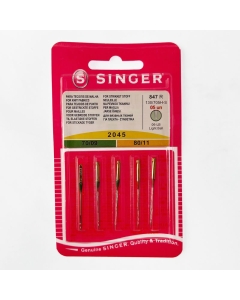 Singer Ball Point Sewing Machine Needles Size 70-80 -5 Pk