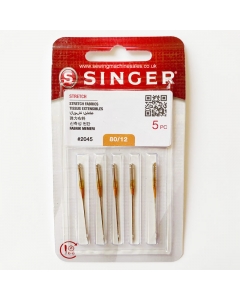 Ball point sewing machine needles for knits and stretch