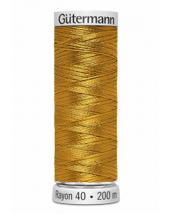 Gutermann Sulky Rayon Thread 200m (1025) Mustard Gold