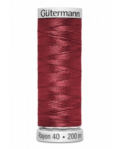 Gutermann Sulky Rayon Thread 200m (1034) Burgundy