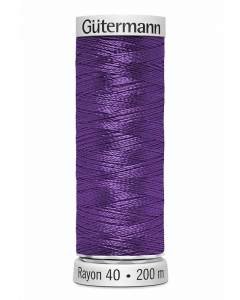 Gutermann Sulky Rayon Thread 200m (1122) Purple