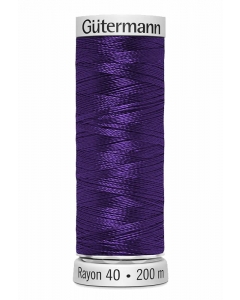 Gutermann Sulky Rayon Thread 200m (1195) Blue Purple