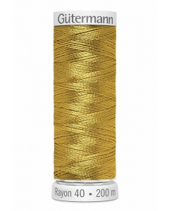 Gutermann Sulky Rayon Thread 200m (567) Gold Popcorn