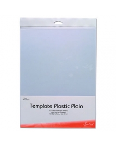 2 Sheets Clear Plastic Template