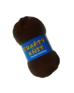 Loweth DK 25g BrownCrafty Knit  in Brown