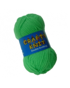 Loweth DK 25g Lime Green Crafty Knit  in Lime Green
