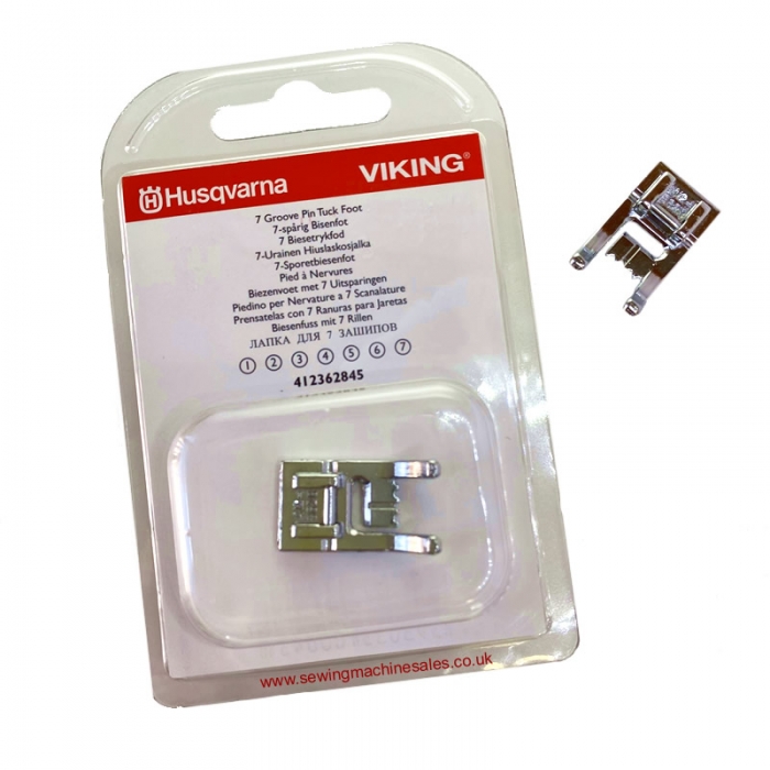 Husqvarna 7 Groove Pin Tuck Foot Sewing Machine Sales