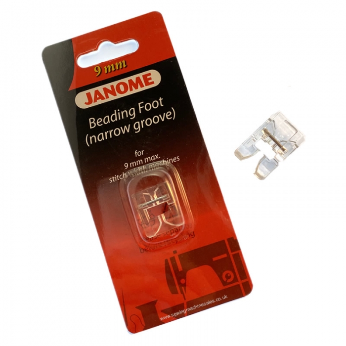 Janome Beading Foot (Narrow Groove)